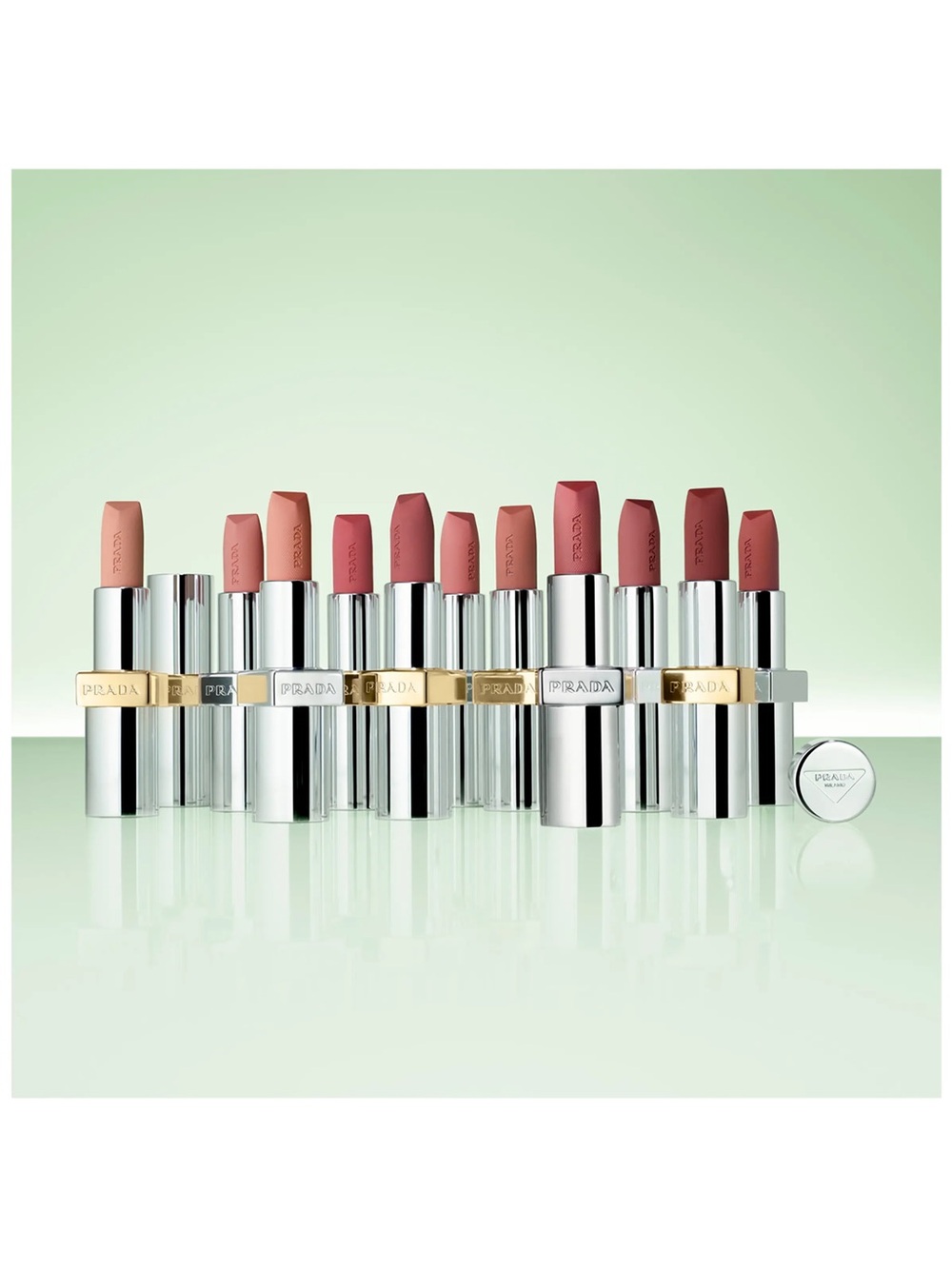 Prada Monochrome Hyper Matte Refillable Lipstick B05 Quartz Brand New in Box - Picture 5 of 7